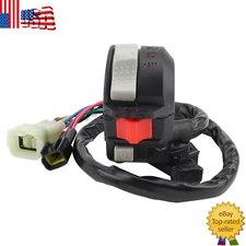 Handlebar Kill Switch Engine Start Run Off Headlight for Yamaha Raptor 350 660R