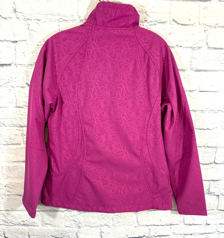 Double Diamond Women's Medium Active Jacket Fleece Lined Stretch