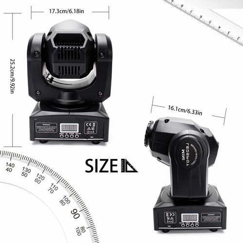 60W Moving Head Light LED RGBW Wash Stage light Bar Party DJ Show Club Dance US - Picture 2 of 12