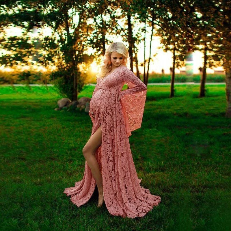 Ebay maternity photoshoot dress cheap