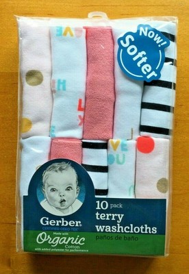 gerber terry washcloths