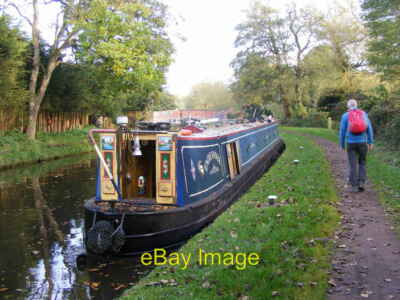 Photo 6x4 Passing Endeavour Ashwood The view of the narrowboat on the Sta c2016