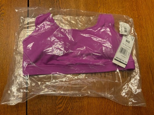 Reggiseno Adidas All Me Essentials supporto medio, stile # IY2427, taglia M A-B, viola - Foto 8 di 11