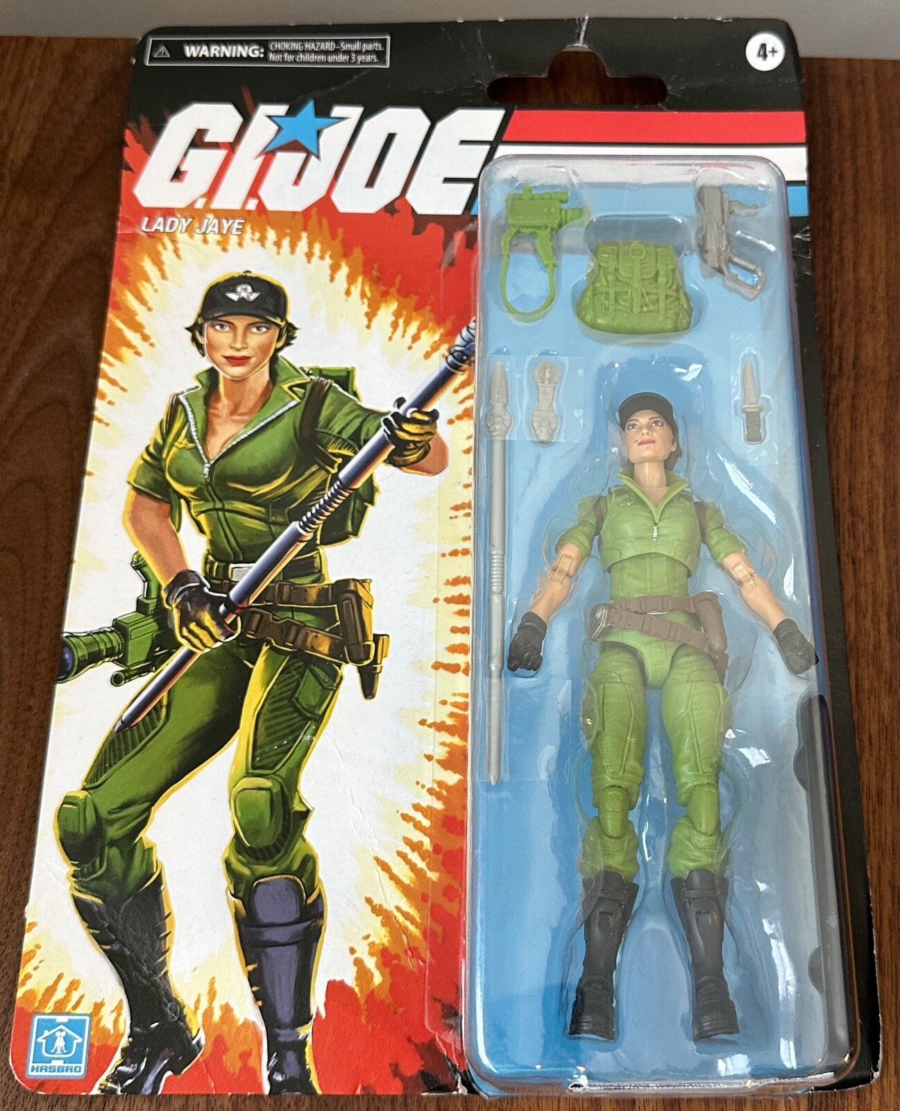 G.I. Joe Classified Series RetroLady Jaye  6” Walmart Exclusive No Packaging New
