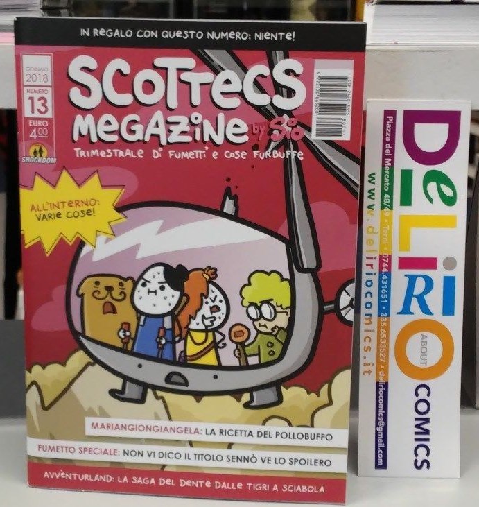 SCOTTECS MEGAZINE VOL.13 Ed. SHOCKDOM SCONTO 5%