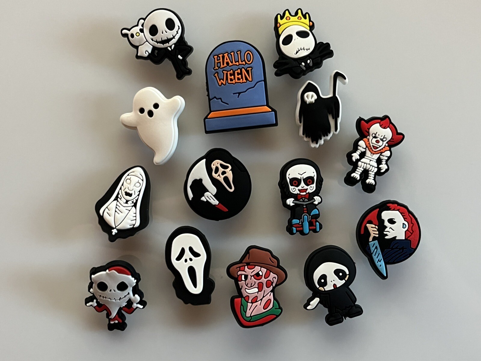 14pcs Horror Scary Halloween Villains Croc Charms Jibbitz Bundle eBay