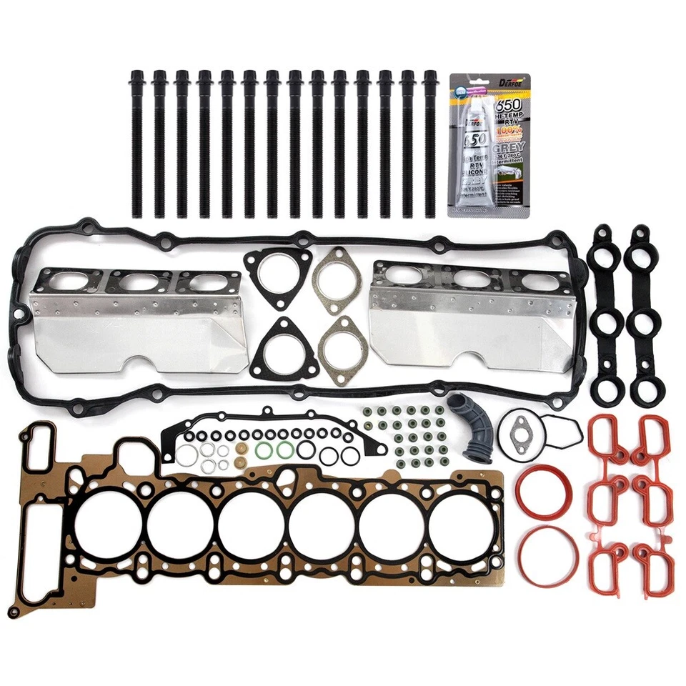 Juego de pernos de junta de culata ECCPP para 01-06 BMW 325i 530i X3 X5 Z4 2.5 y 3.0 DOHC M54 Foto 3 de 4