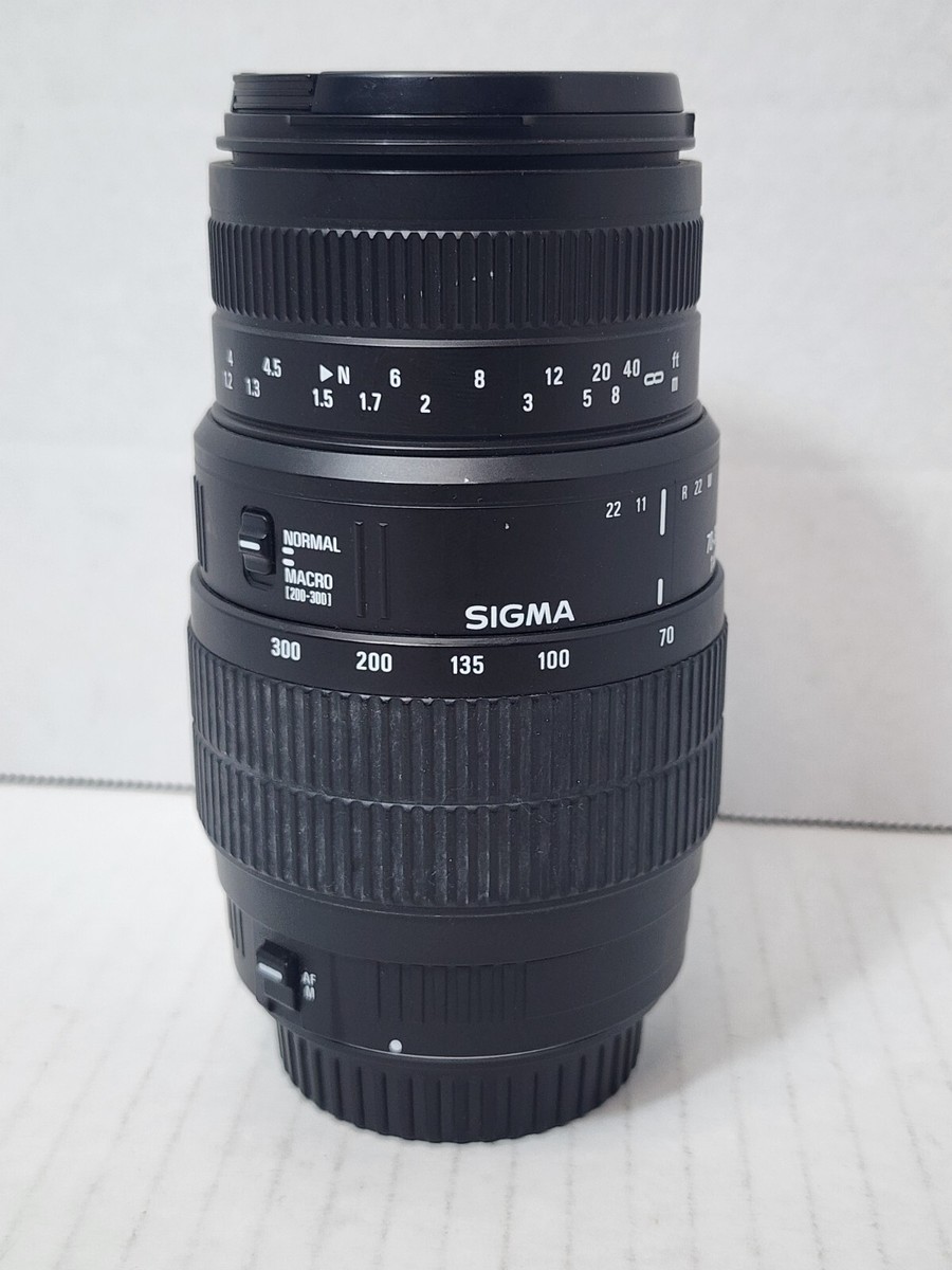Sigma DG 70-300mm 1:4-5.6 Macro Lens MADE IN JAPAN | eBay