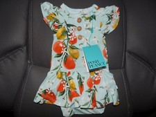 Posh Peanut Mirabella Twirl Short Sleeve Twirl Size 3/6 Months NEW