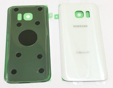 Battery Back cover Glass For Samsung Galaxy S7 G930 WHITE All Carriers