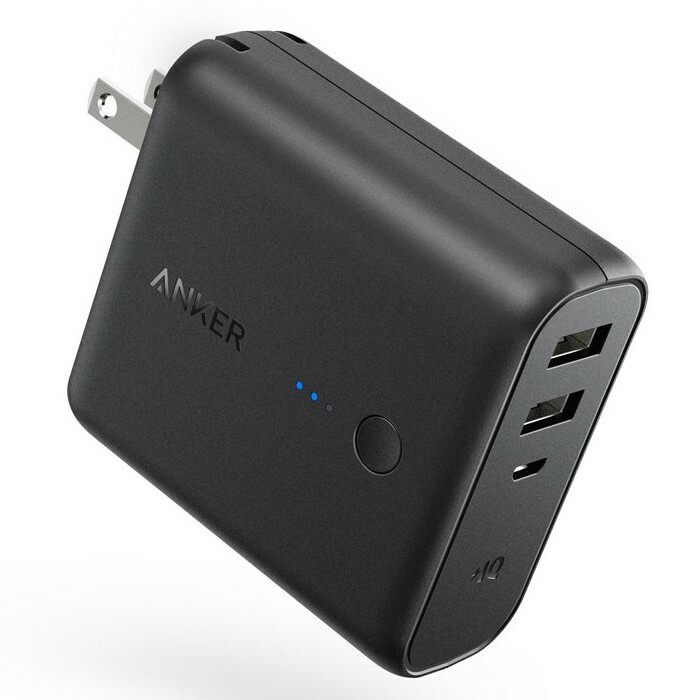 Anker PowerCore Fusion WALL CHARGER & 5000 mAh PORTABLE Anker PowerCore Fusion WALL CHARGER & 5000 mAh PORTABLE