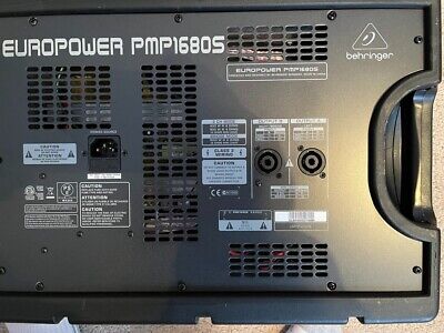 Behringer Europower PMP1680S - 1600 Watt - 10 Channel Behringer Europower PMP1680S - 1600 Watt - 10 Channel