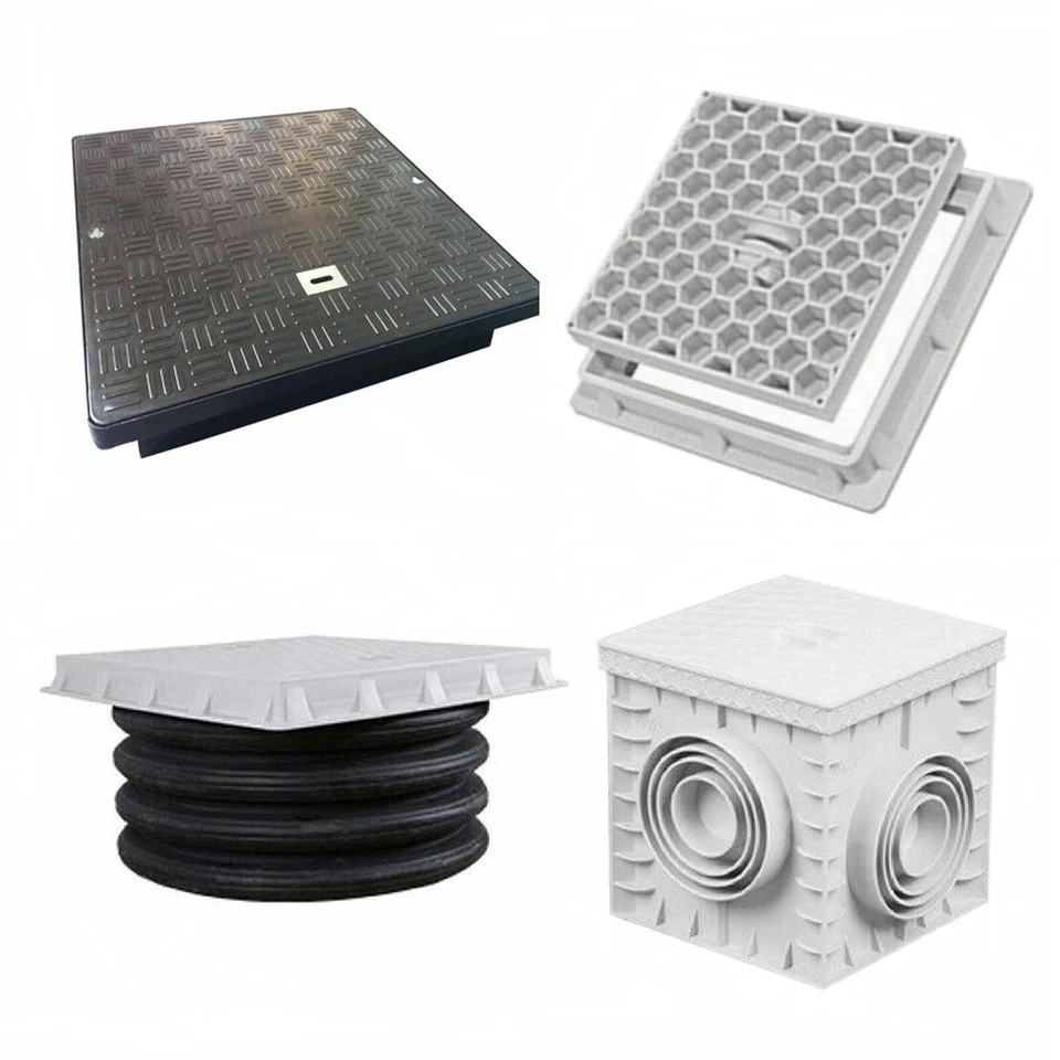 Schachtabdeckung mit Rahmen Revisionschacht Schacht/Abdeckplatte Schachtdeckel