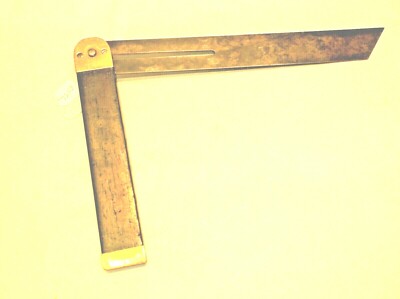 Sliding T Bevel, Vintage Woodworkers 10'' Long Blade Carpenters Sliding T Bevel