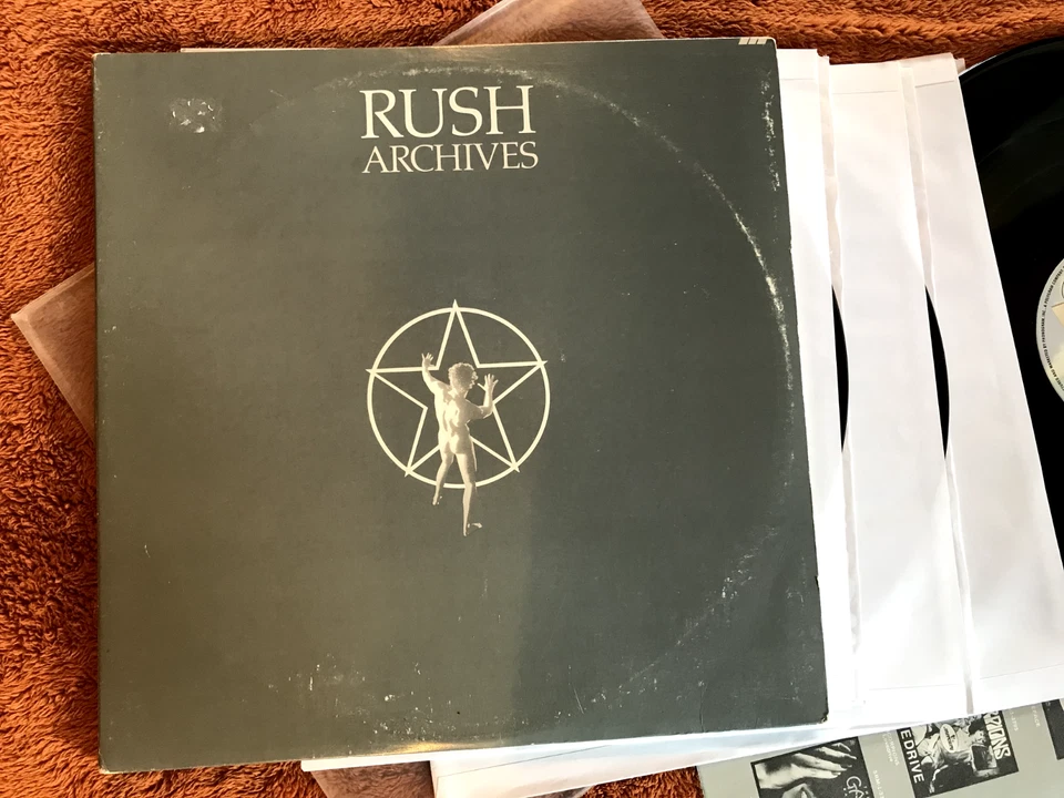 RUSH 3 lp RECORD SET ARCHIVES '78 MERCURY SRM39200 fly by night caress of steel! - Image 2 of 4