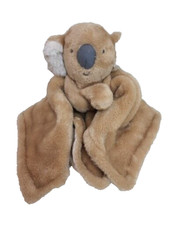 Carter's Child Of Mine Brown Koala Bear Baby Security Blanket Lovey Satin Unisex