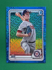 2020 Bowman Mega Box TIM CATE CHROME MOJO REFRACTOR BLUE /150 #BCP-83 #d 089/150