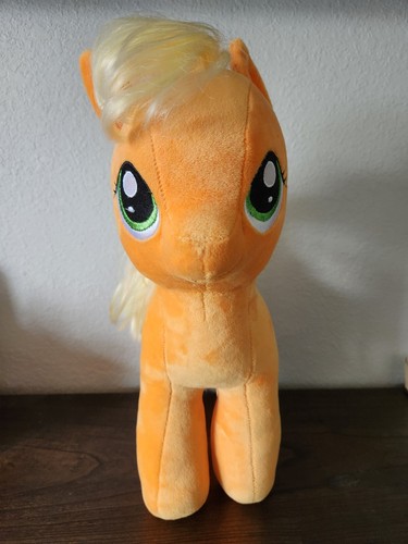 TY My Little Pony 16” APPLE JACK Horse Large Plush Stuffed Animal Hasbro 2014 - Picture 2 of 8