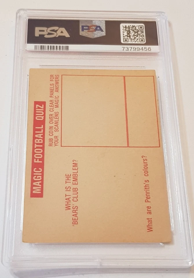 1975 Scanlens Rugby League Arthur Beetson Easts Roosters PSA 2.5 NRL NSWRL(#160) - image 2 of 4