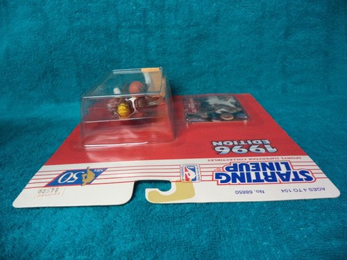 1996 Edition DENNIS RODMAN Yellow HAIR Starting lineup rare edition trading card - Picture 9 of 9