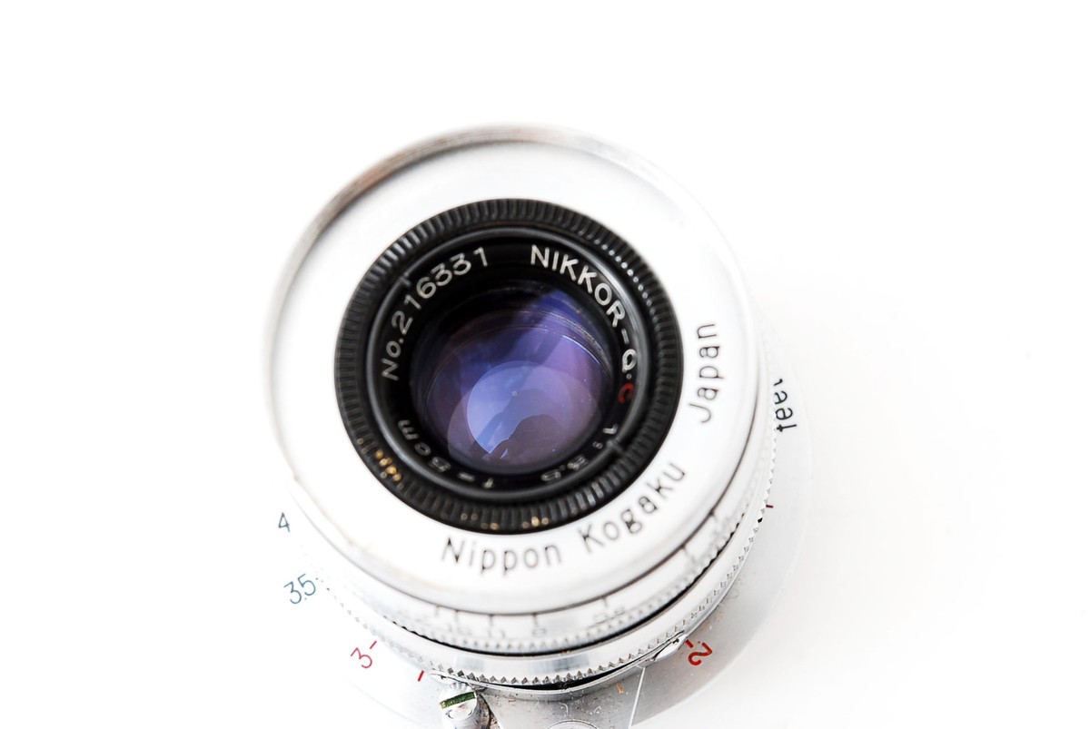Exc+3] NIKKOR-Q.C 5cm 50mm f3.5 f/3.5 Lens Nippon Kogaku Leica