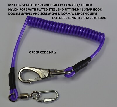 Nylon Sicherheitsband (Tether) für Gerüstschlüssel