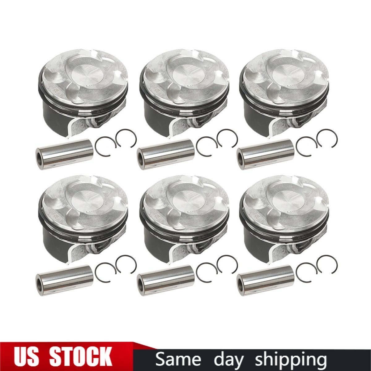 PISTON & RINGS for Maserati Ghibli Levante Quattroporte 3.0L TT V6 Engine F160