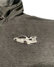 inspired by Subaru WRX STI - Custom Car Embroidered Hoodie
