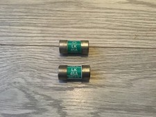 Pack of 2 Lawson 45A Consumer Unit Fuses BS1361 45 Amp Fuse-box / Cartridge Fuse