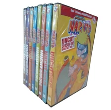 Naruto Uncut Complete All Seasons 1-4 (220 Episodes,48-Disc DVD Set) region 1 US