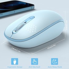 Wireless Mouse 2.4G Silent Mouse USB Mouse wi...