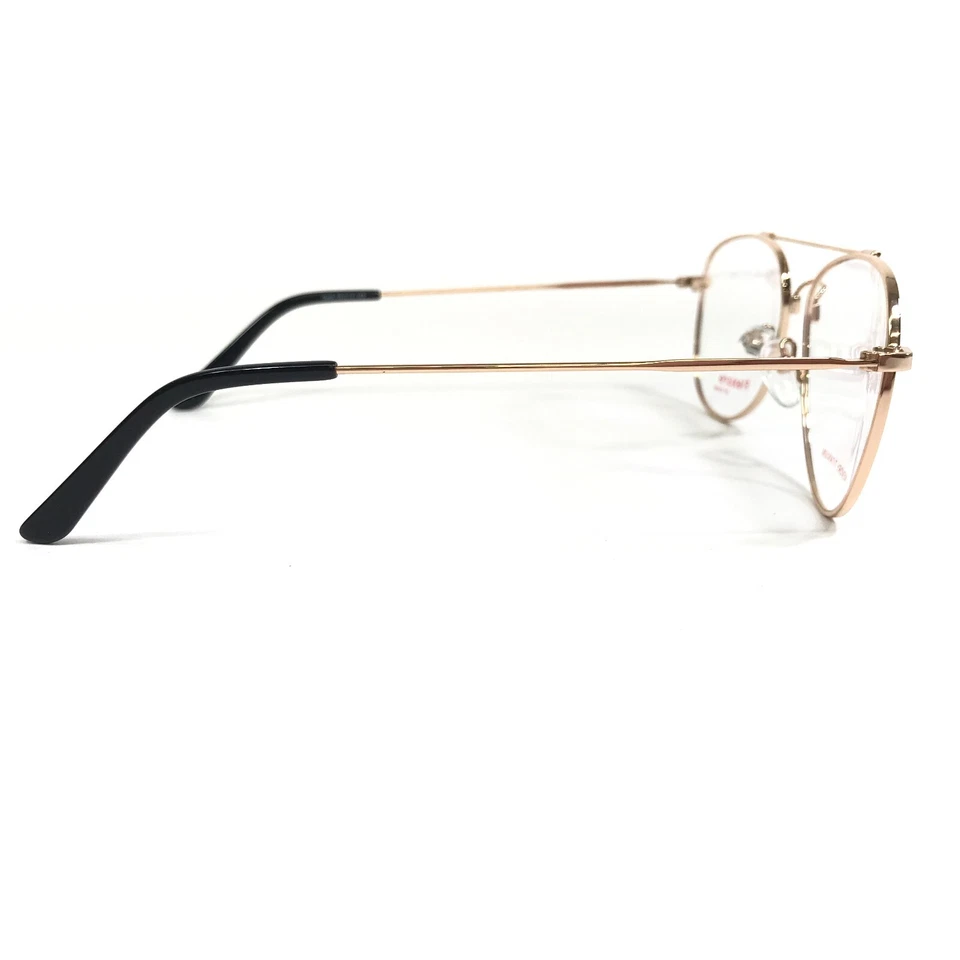 Monturas para gafas Flexure FX112 dorado brillante redondo borde de alambre completo 53-17-140 Foto 4 de 4