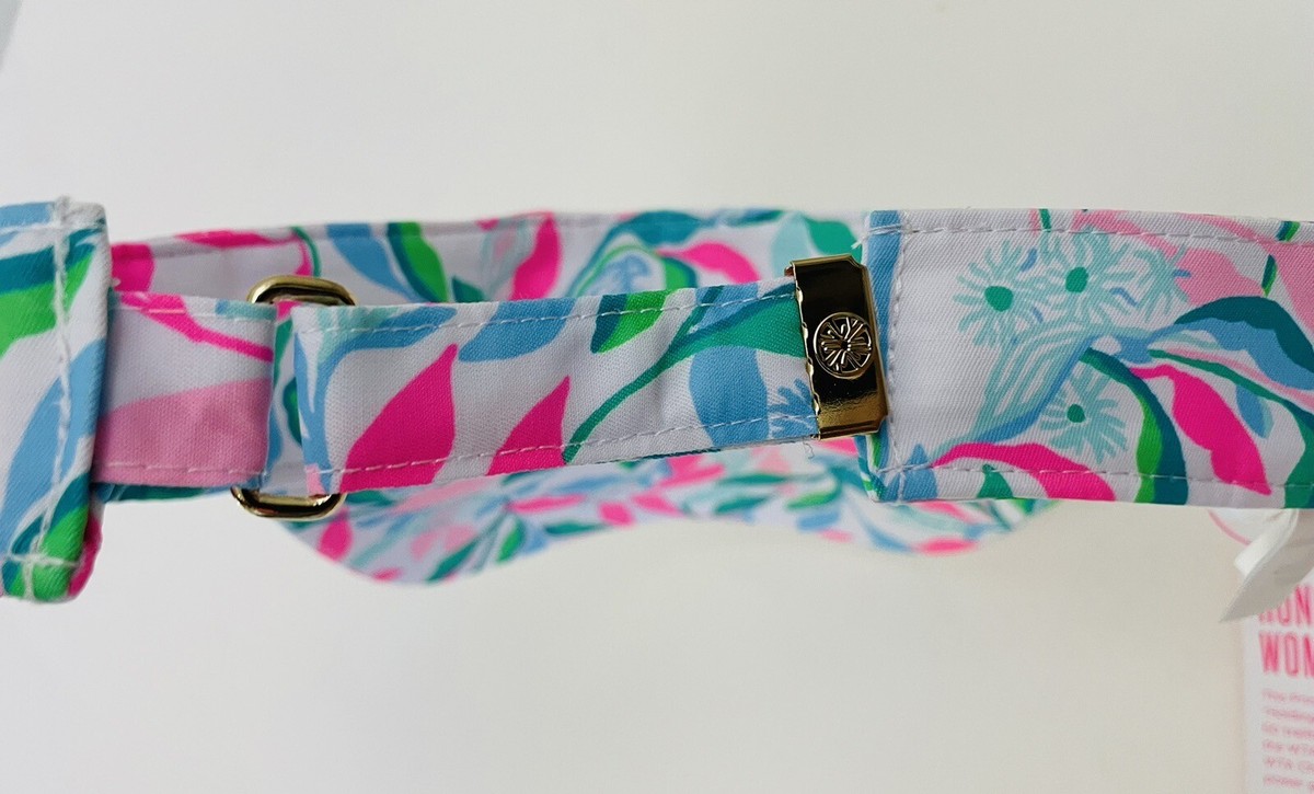 Lilly Pulitzer GWP Visor Print With Purpose Resort White 