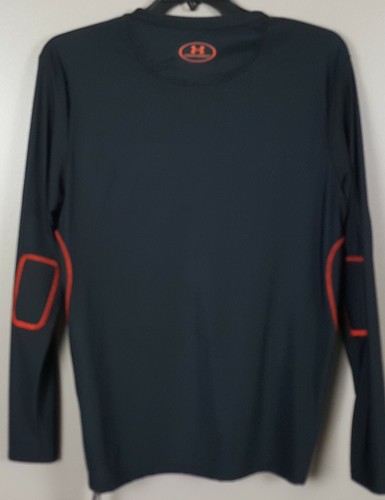 UNDER ARMOUR MPZ BASKETBALL PADDED COMPRESSION SHIRT BLACK RED 1221717 =SIZE 3XL - Picture 12 of 12