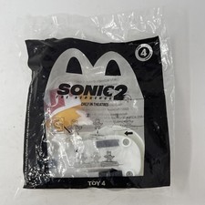 2022 McDonald's Happy Meal Toy Sonic 2 New, Sealed Toy 4 Surfing Tails