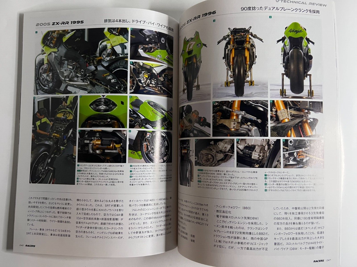 RACERS Vol.57 KAWASAKI ZX-RR / Reference books for plastic