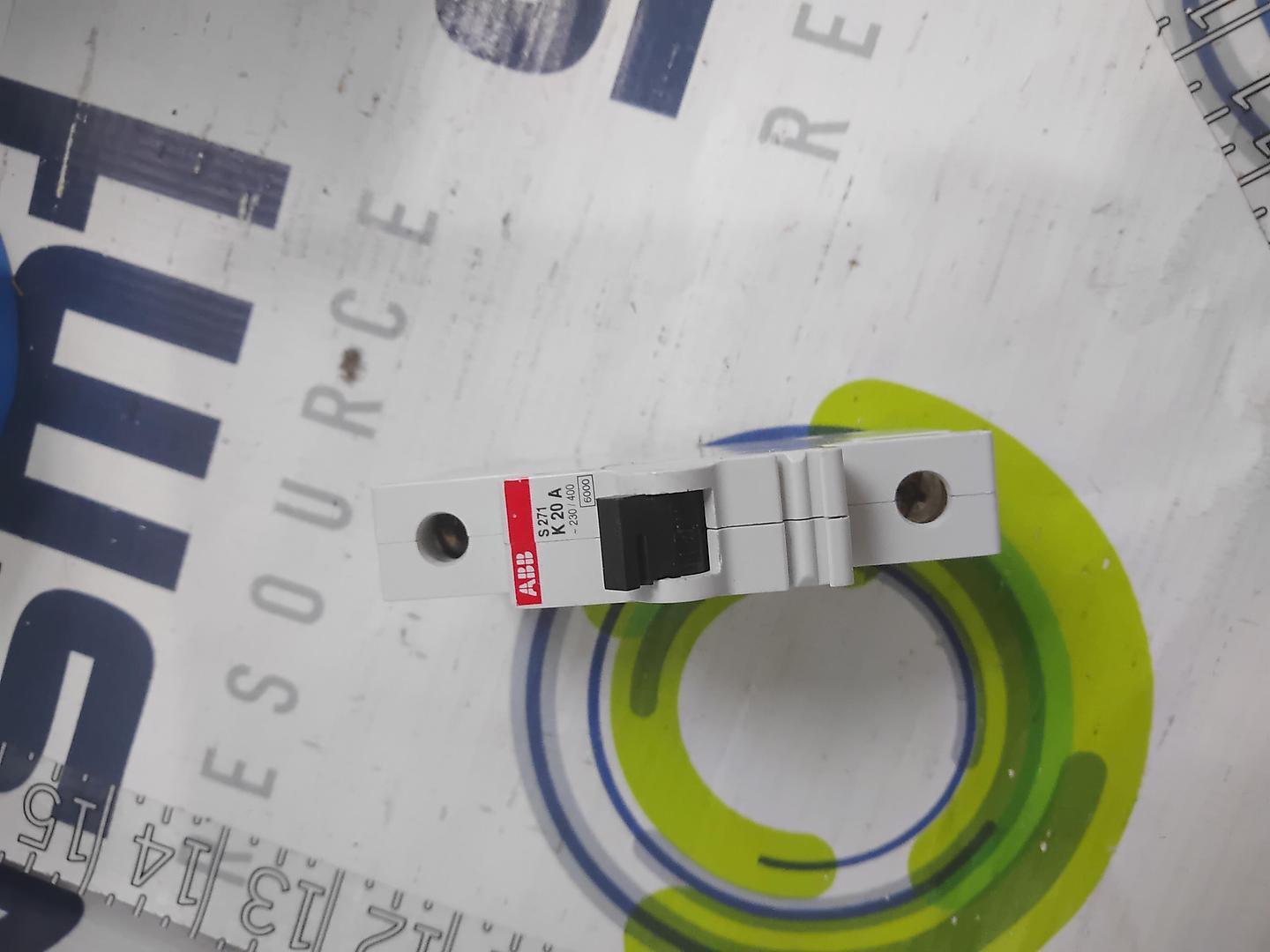 ABB S271 K20A CIRCUIT BREAKER