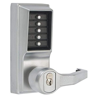 Kaba Simplex L1000 Series Metal Mechanical Pushbutton Cylindrical Lock with...