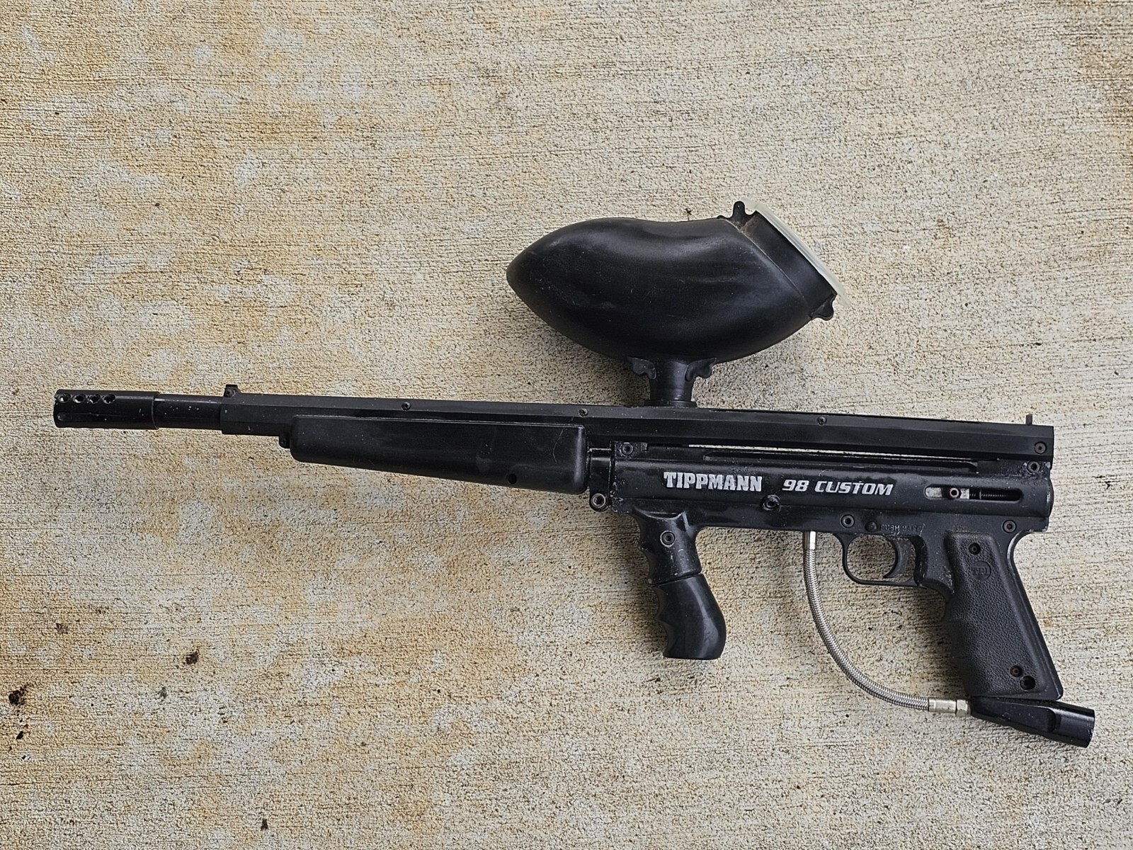 Tippmann Model 98 Custom Paintball Gun Marker with Flatline Barrel eBay