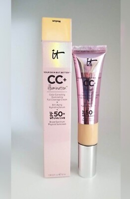 IT Cosmetics Your Skin But Better CC+ Cream SPF 50+ Full Size 1.08 oz