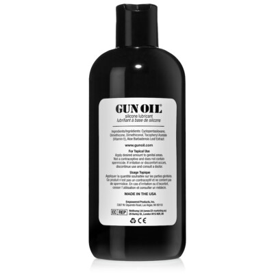 GUN OIL Silicone Based Personal Lubricant Premium Glide Long Lasting Sex  Lube | eBay