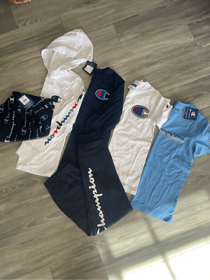 NWT Champion 6 piece, boys bundle size medium