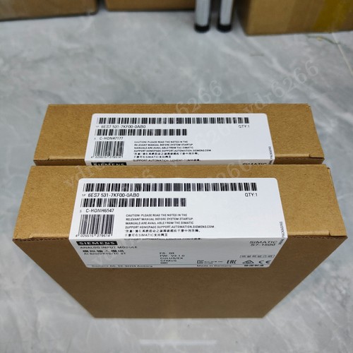 New Siemens 6ES7531-7KF00-0AB0 6ES75317KF000AB0 S7-1500 analog input module - Picture 1 of 5
