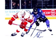Albert Johansson Detroit Red Wings Prospect signed autographed 8x10 photo f