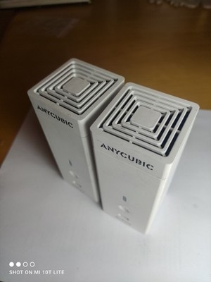 2x Anycubic AirPure Luftreiniger   Leise  Tragbar   Akku 2000mAh   guter Zustand