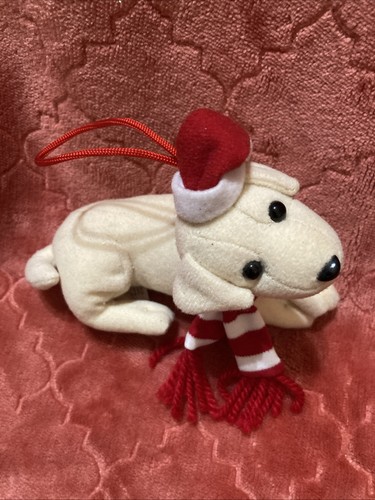 Stuffins Plüsch Hund Labrador Ornament Weihnachten hängend Vintage 2000 - Bild 7 von 7