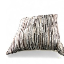 LOLIA Home Pillows Set of 2 Maxwell Throw Calf Hair Western Luxury Cushion 