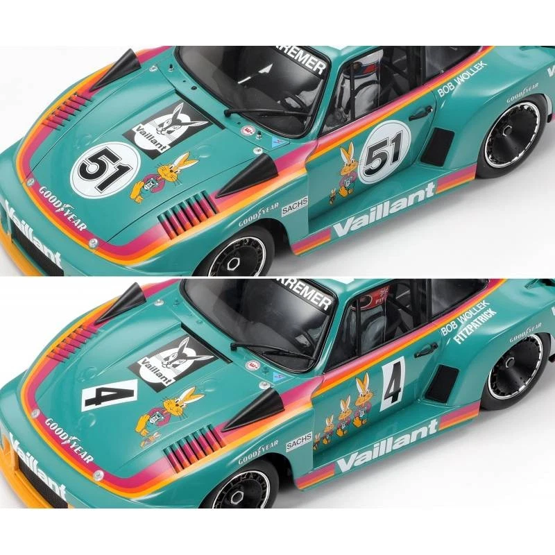 Modellino Macchina Porsche 935 Vaillant TAMIYA 20071 1:20 - Immagine 4 di 4