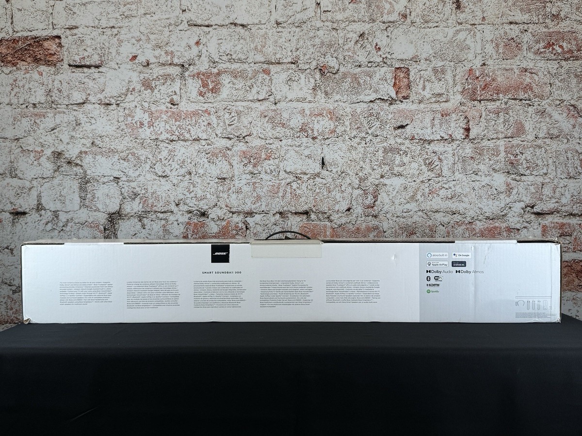 Bose Smart Soundbar 900 with Dolby Atmos - Arctic White for