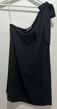 Pink Lily One Shoulder Little Black Dress Women’s Size Small